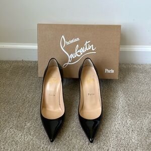 Christian Louboutin Declotte 100 Patent heels!